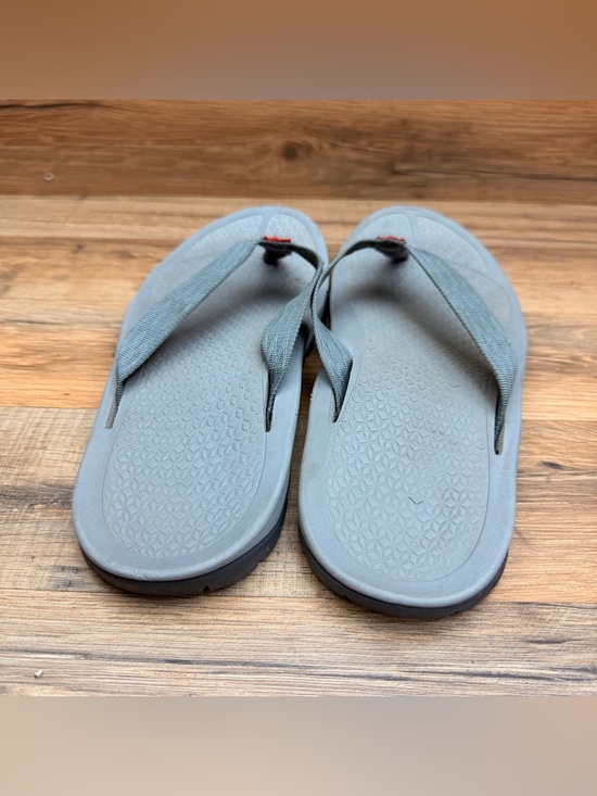 Merrell size 9 Vibram Gray Blue Flip Flop Sandals main image 5